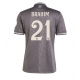 Real Madrid Brahim Diaz #21 Replike Rezervni Dres 2024-25 Kratak Rukav